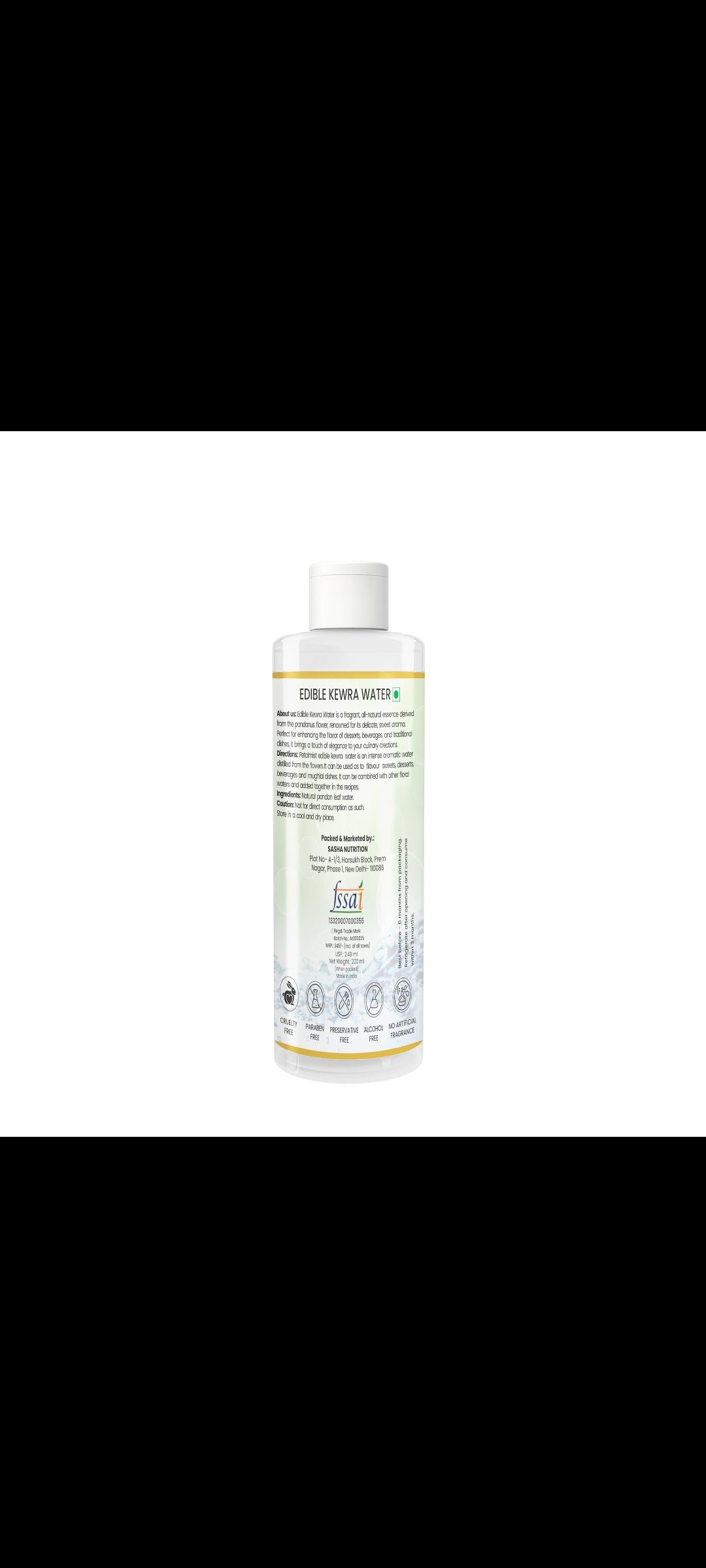 Petalmist Kewra Water – 200 ml
